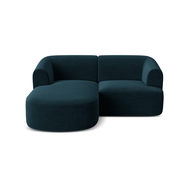 Divano angolare color petrolio (con penisola a sinistra/con chaise lounge) con rivestimento in velluto Campi – Cosmopolitan Design-image-3