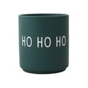 Tazza in porcellana verde scuro Preferito Ho Ho Ho - Design Letters