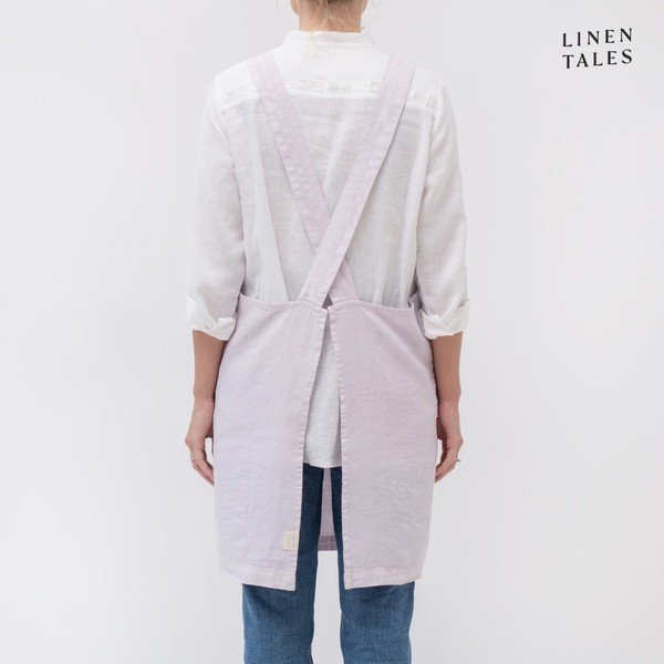 Grembiule in lino Crossback - Linen Tales-image-2