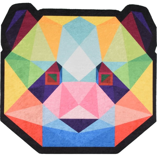 Tappeto per bambini lavabile ø120 cm Rainbow Panda – Vitaus