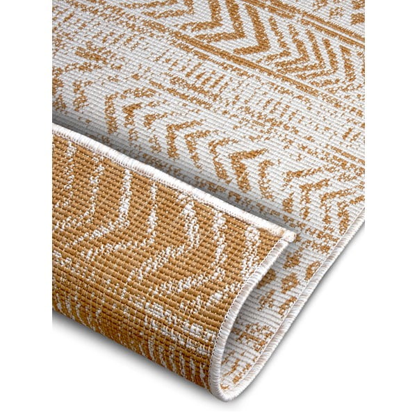 Tappeto per esterni ocra-giallo-bianco 120x170 cm Biri - NORTHRUGS-image-2
