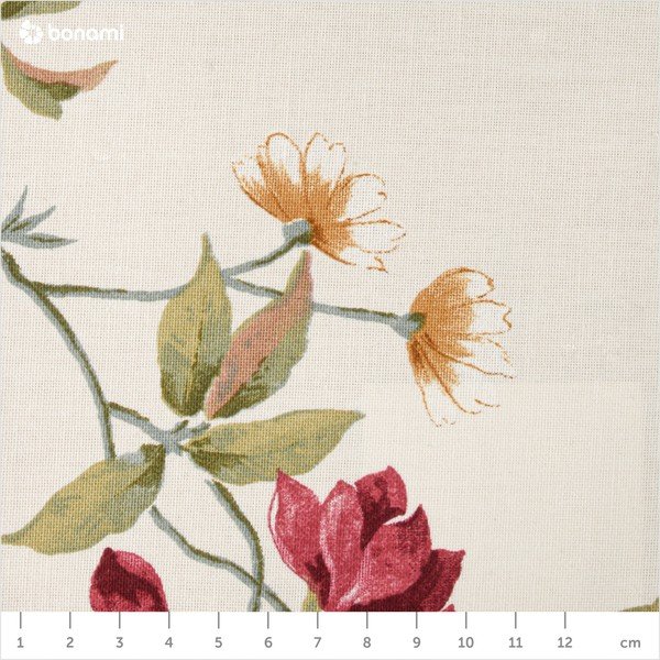 Pouf a fiori bianco crema Lorris - Max Winzer-image-4