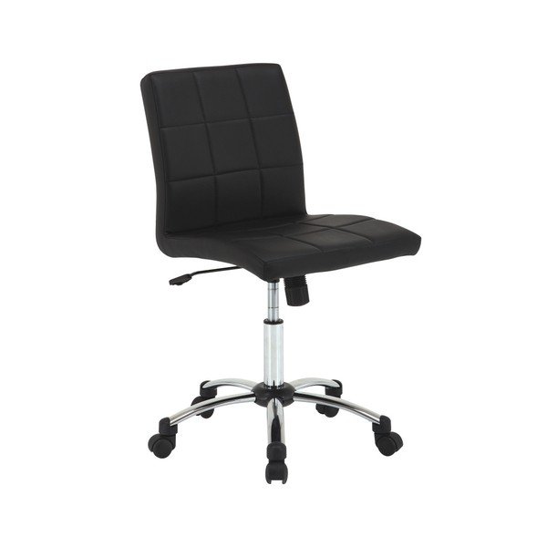 Sedia da ufficio nera Hot - Actona