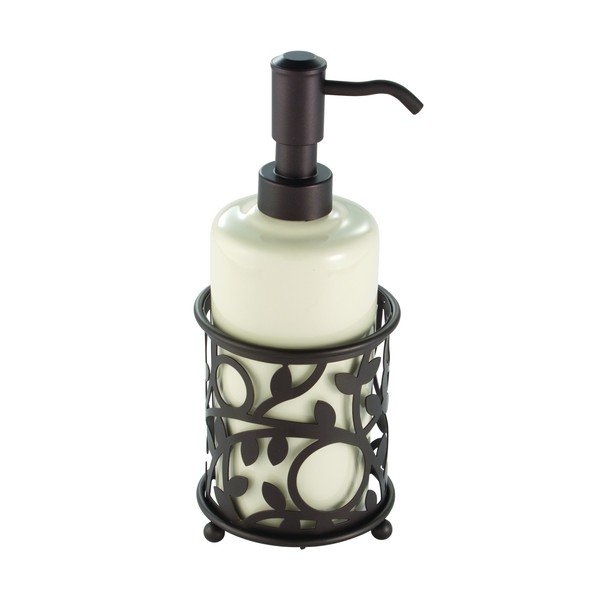Distributore di sapone in bronzo , 384 ml Vine - iDesign