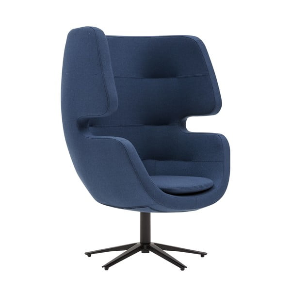 Sedia girevole blu scuro Moai - Softline-image-2