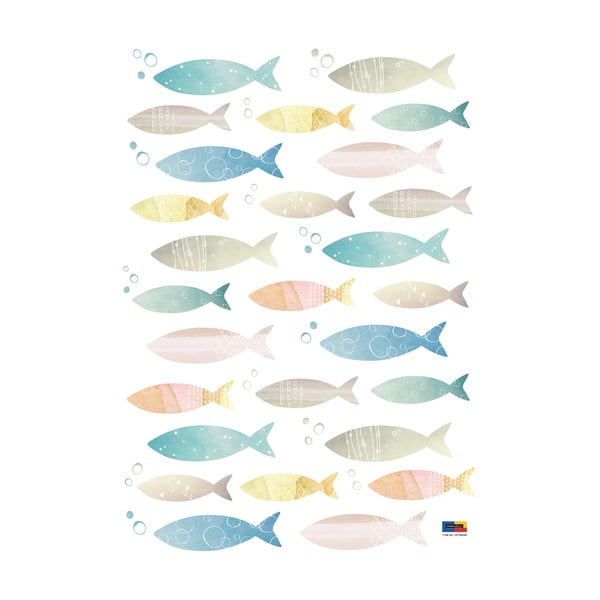 Samolepka Ambiance Fish Wall-image-1