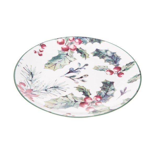 Piatto da dolce bianco in porcellana ø 19 cm – Dakls