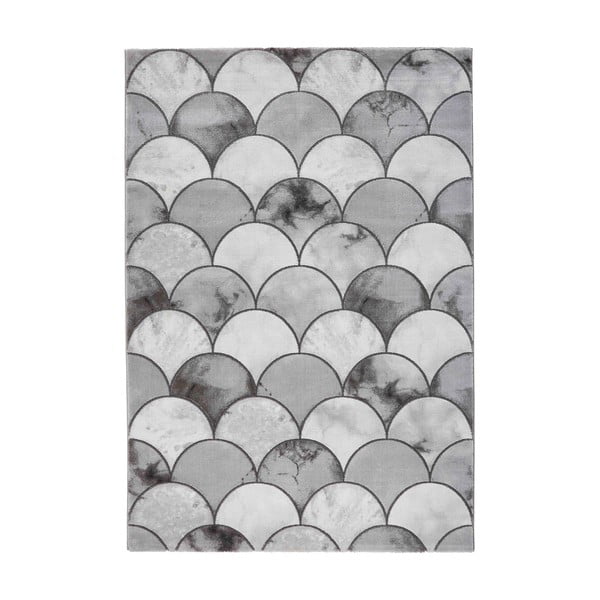 Tappeto grigio/argento 220x160 cm Craft - Think Rugs