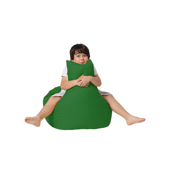 Borsa per bambini verde scuro Baton - Floriane Garden-image-2