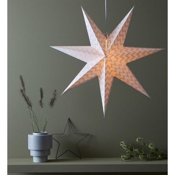 Decorazione natalizia bianca a sospensione, altezza 60 cm Admira - Markslöjd-image-1
