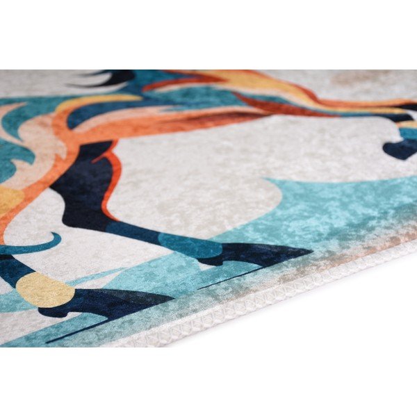 Tappeto per bambini 80x150 cm Mighty Horse - Vitaus-image-3