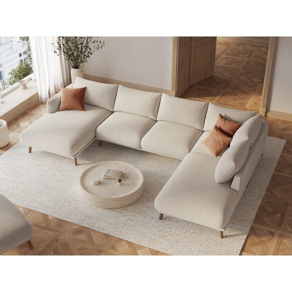 Poggiapiedi beige Naomi – Micadoni -image-1