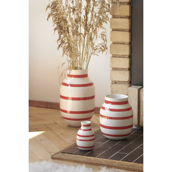 Vaso in ceramica bianca Omaggio - Kähler Design-image-1