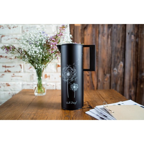 Borraccia termica nera 1 l Corto – Vialli Design-image-4