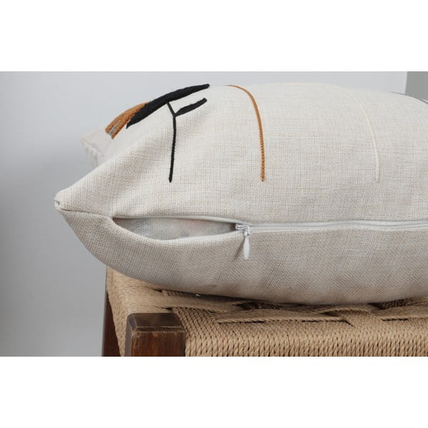 Federa decorativa in lino 43x43 cm Sunflower – Mioli Decor-image-4