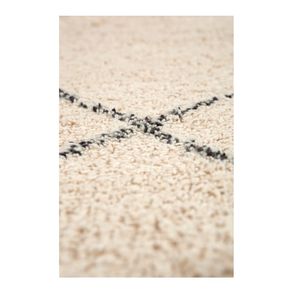 Bavlněný koberec s černými detaily Nattiot Tanvi, 110 x 170 cm-image-2