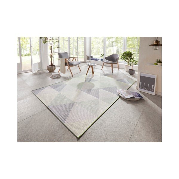 Tappeto da esterno verde Secret Sevres, 140 x 200 cm - Elle Decoration-image-4