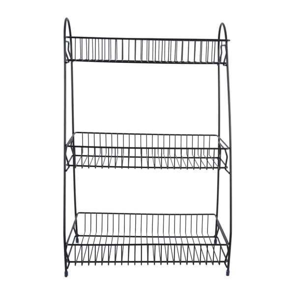 Scaffale da cucina in metallo nero con 3 ripiani Tidy - PT LIVING-image-2