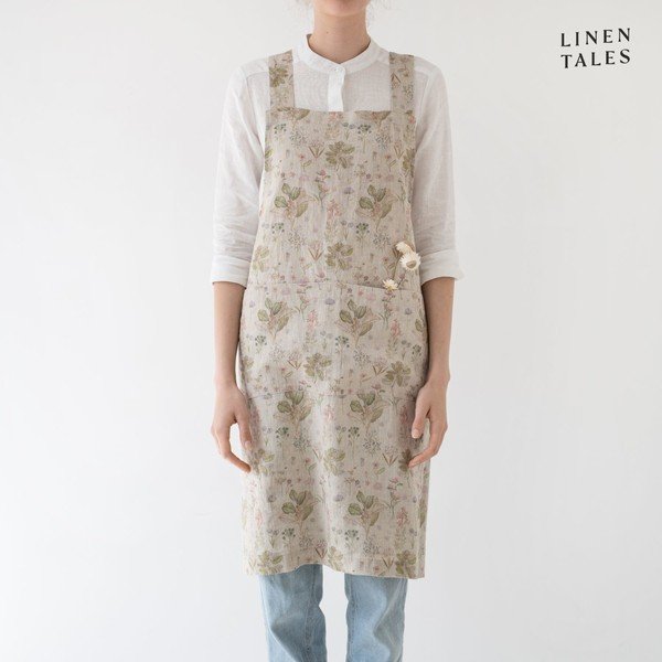 Grembiule in lino Botany - Linen Tales