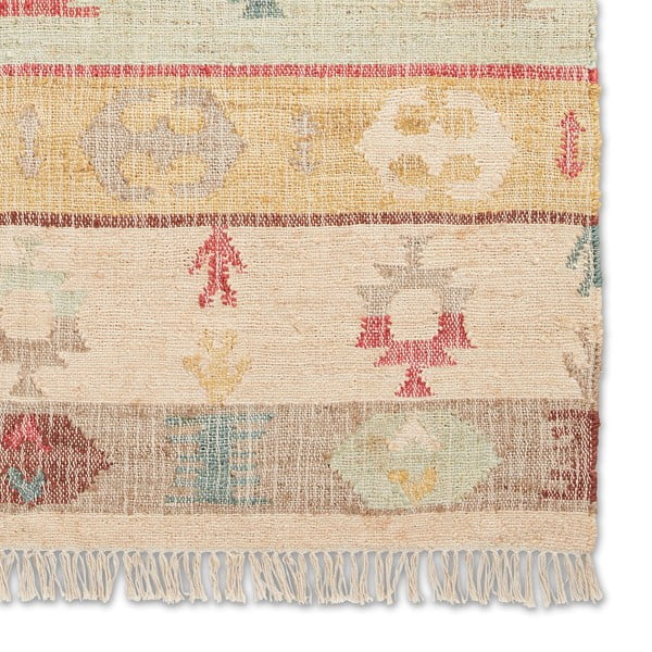 Tappeto beige in iuta tessuto a mano 120x170 cm Bazaar – Think Rugs-image-4