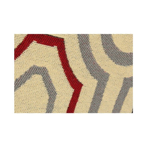 Tappeto Yuvarlak Blu Rosso, 60x90 cm - Ya Rugs-image-1
