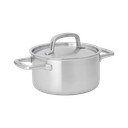 Pentola in acciaio inox con coperchio incluso per induzione 3 l Lucca 3.0 – FABINI