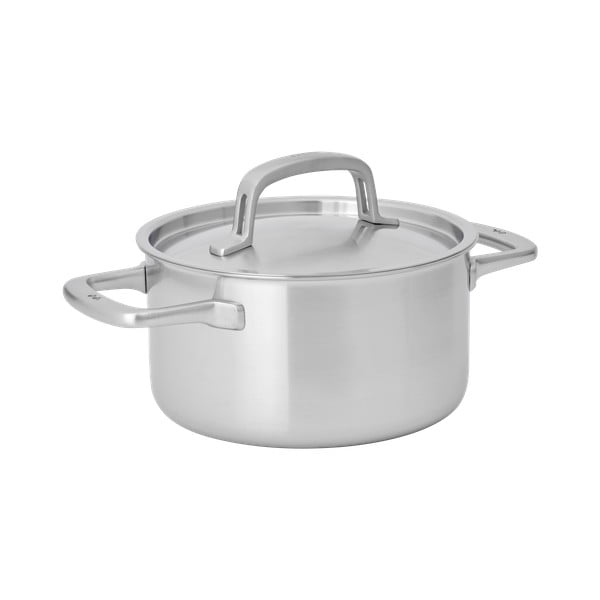 Pentola in acciaio inox con coperchio incluso per induzione 3 l Lucca 3.0 – FABINI