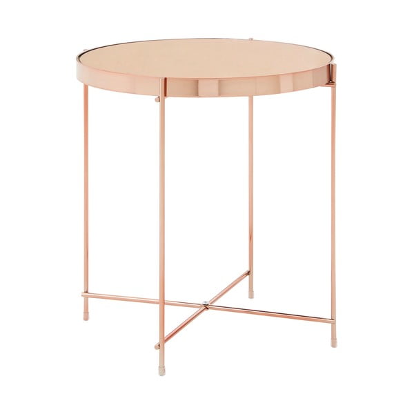 Tavolo rotondo con piano in vetro ø 43 cm Allure - Premier Housewares-image-1