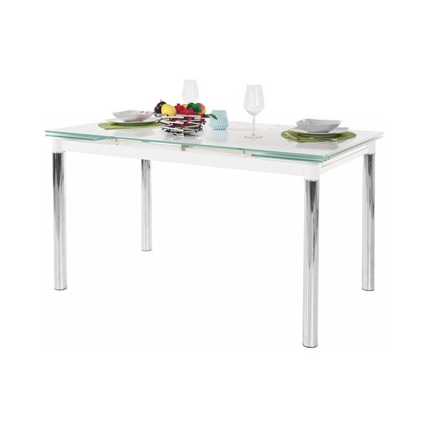 Tavolo da pranzo con piano in vetro Pippa - Støraa-image-3