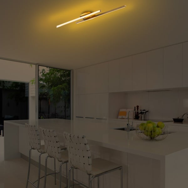 Plafoniera LED in oro 10x86 cm Umut - Opviq lights-image-1