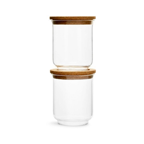 Vaso di vetro Nature, altezza 13,8 cm - Sagaform-image-1