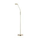 Lampada da terra a LED dimmerabile in oro (altezza 150 cm) Dent - Fischer & Honsel
