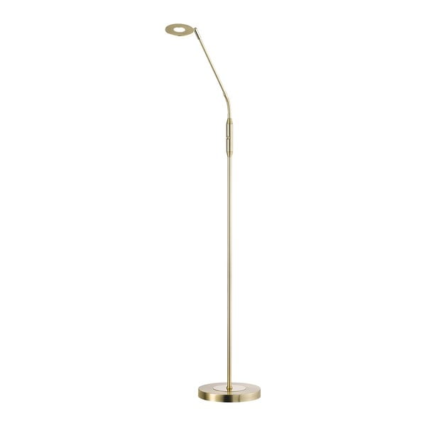 Lampada da terra a LED dimmerabile in oro (altezza 150 cm) Dent - Fischer & Honsel