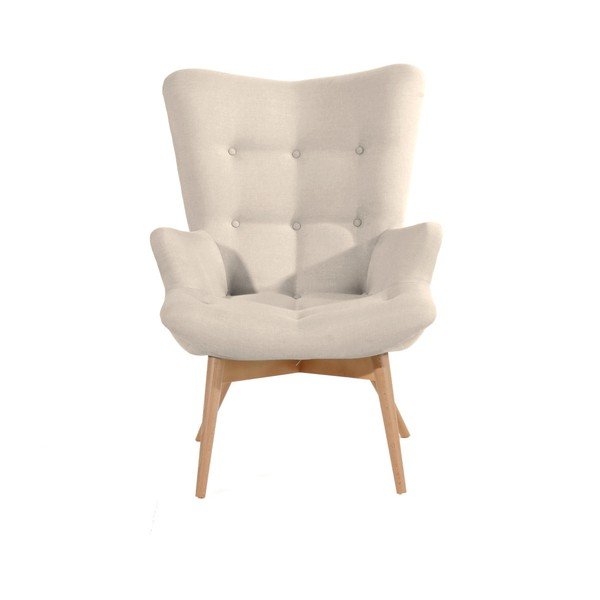 Poltrona beige Aiko - Max Winzer-image-3