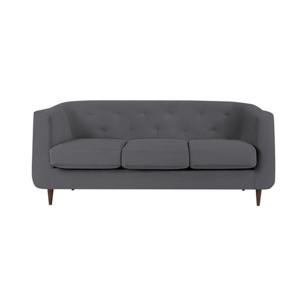 Šedá pohovka Kooko Home Love, 175 cm