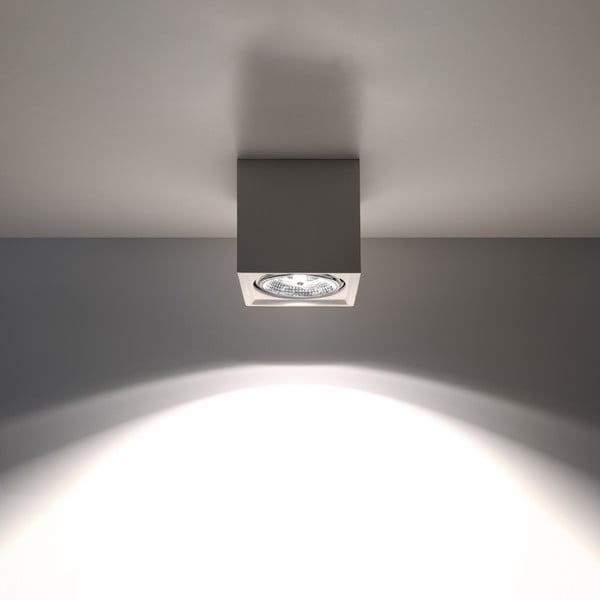 Faretto bianco 14x14 cm Duozone – Sollux-image-3