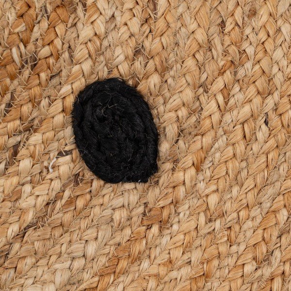 Tappeto per bambini di colore naturale in iuta ø100 cm Chiquillo – Ixia-image-2