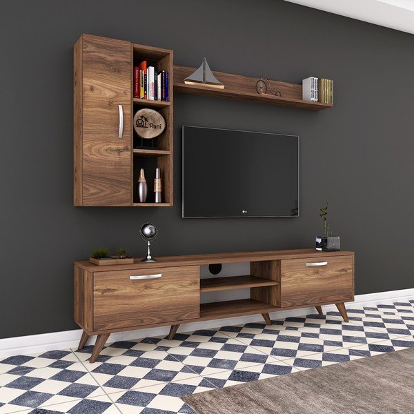 Set di cassettiere per TV, mensole e armadietti a muro - Wren-image-3