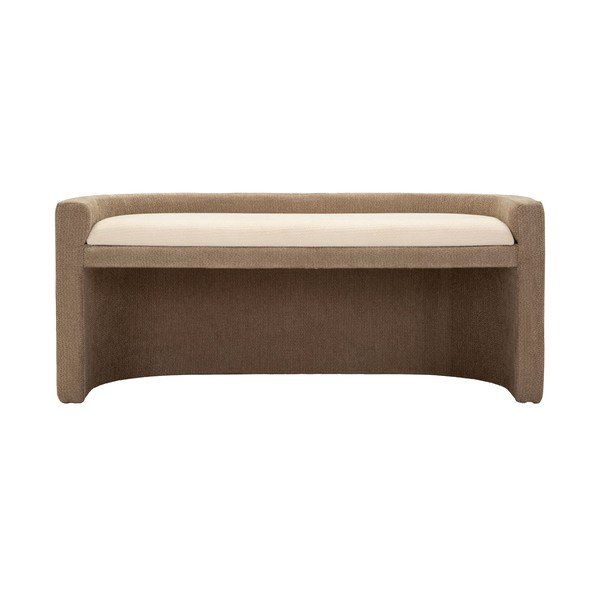 Panchina marrone/beige Nordic Style – Mauro Ferretti