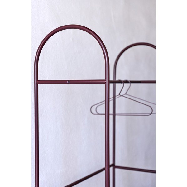 Stand appendiabiti burgundy in metallo 92x186x39 cm Arch – Mette Ditmer Denmark-image-4