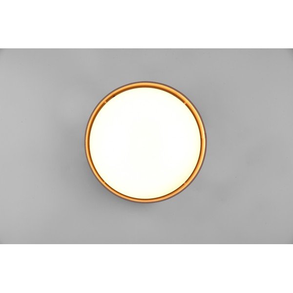 Marrone chiaro Plafoniera LED ø 30 cm Locarno - Reality-image-3