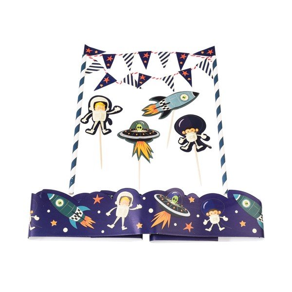 Set per la decorazione di torte con Space Adventure - Rex London-image-3