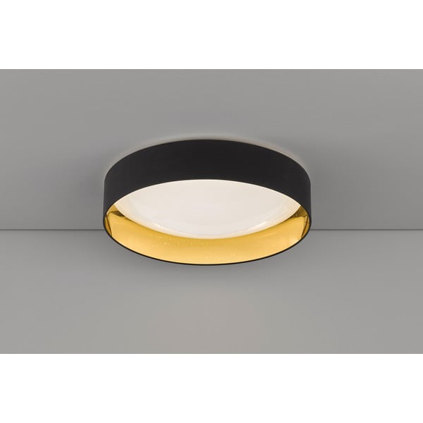 Plafoniera con intensità regolabile nera Sete – Fischer & Honsel-image-1