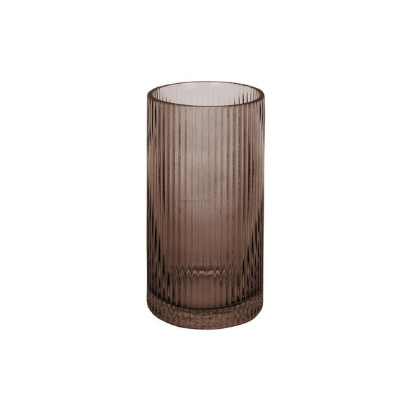 Vaso in vetro marrone Allure Straight - PT LIVING-image-3