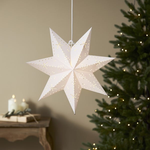 Decorazione luminosa natalizia bianca ø 45 cm Classic - Star Trading