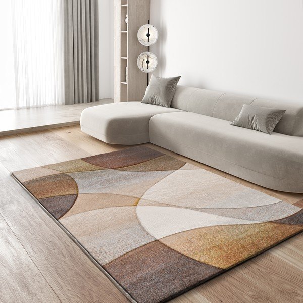 Tappeto beige 80x150 cm Badet – Universal-image-1