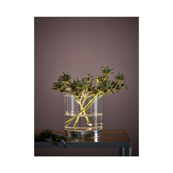 Vaso da tavolo con luce LED incorporata Bouquet, altezza 19 cm - Markslöjd-image-1