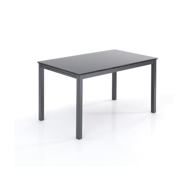 Tavolo da pranzo pieghevole con piano in vetro 80x140 cm New Daily - Tomasucci