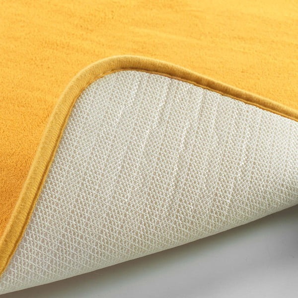 Tappetino da bagno giallo 50x120 cm Vitamine - douceur d'intérieur-image-4