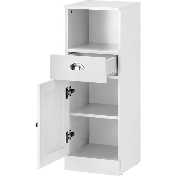 Mobile da bagno bianco , 32 x 90 cm Kira - Støraa-image-4